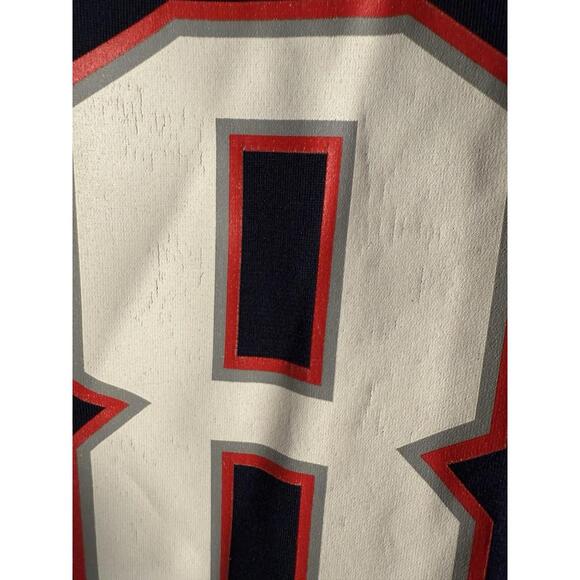 Vintage New England Patriots Jersey Rob Gronkowski #87 NFL Blue Nike Youth M - Picture 7 of 15